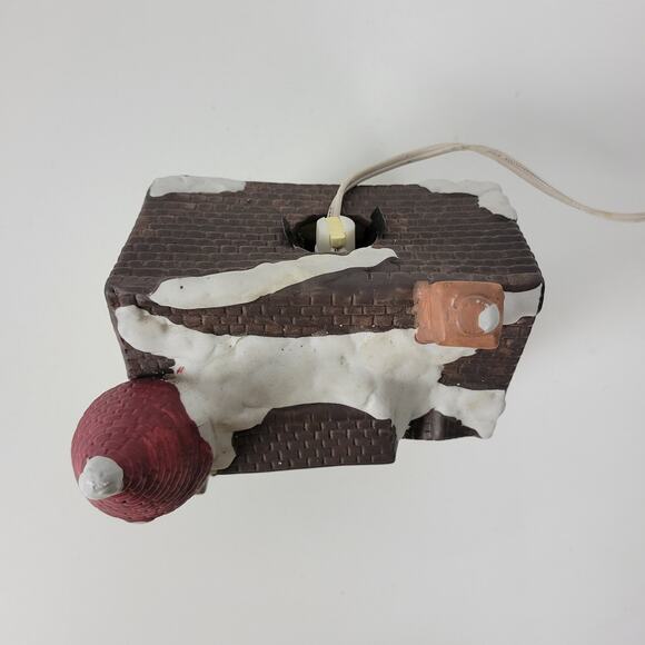 Vintage 90's Holiday Expressions Bakery Hand-Painted Porcelain Lighted House - Picture 12 of 16